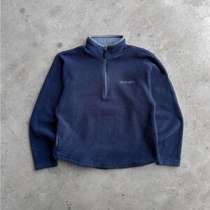Vintage Y2K 00s Old Navy Quarter Zip Pullover Fleece Jacket - M